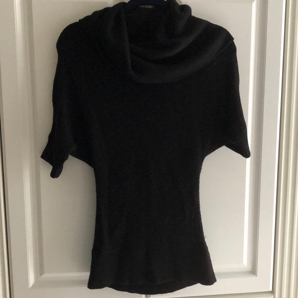 ♥️ The Limited Knit Short dolman sleeved cowl neck mixed stitched sweater - Picture 2 of 10